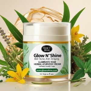 glow n shine anti acne anti aging cream